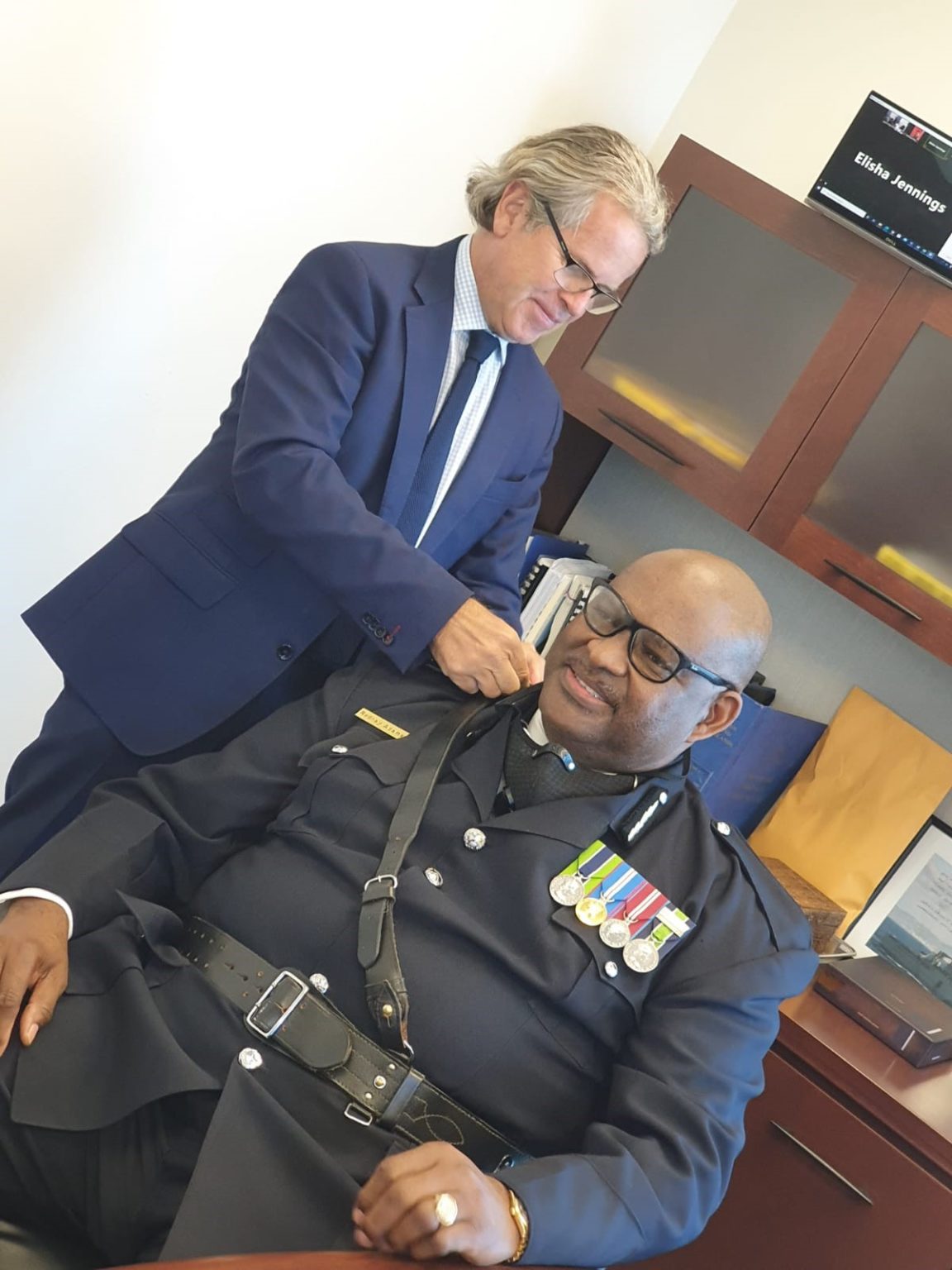RODNEY ADAMS SWORN IN AS DEPUTY COMMISSIONER OF POLICE - Royal Turks ...