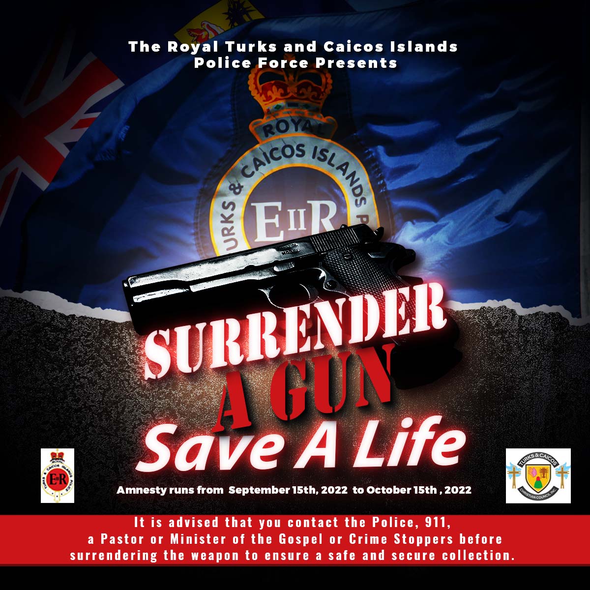 Firearm Amnesty Royal Turks and Caicos Island Police