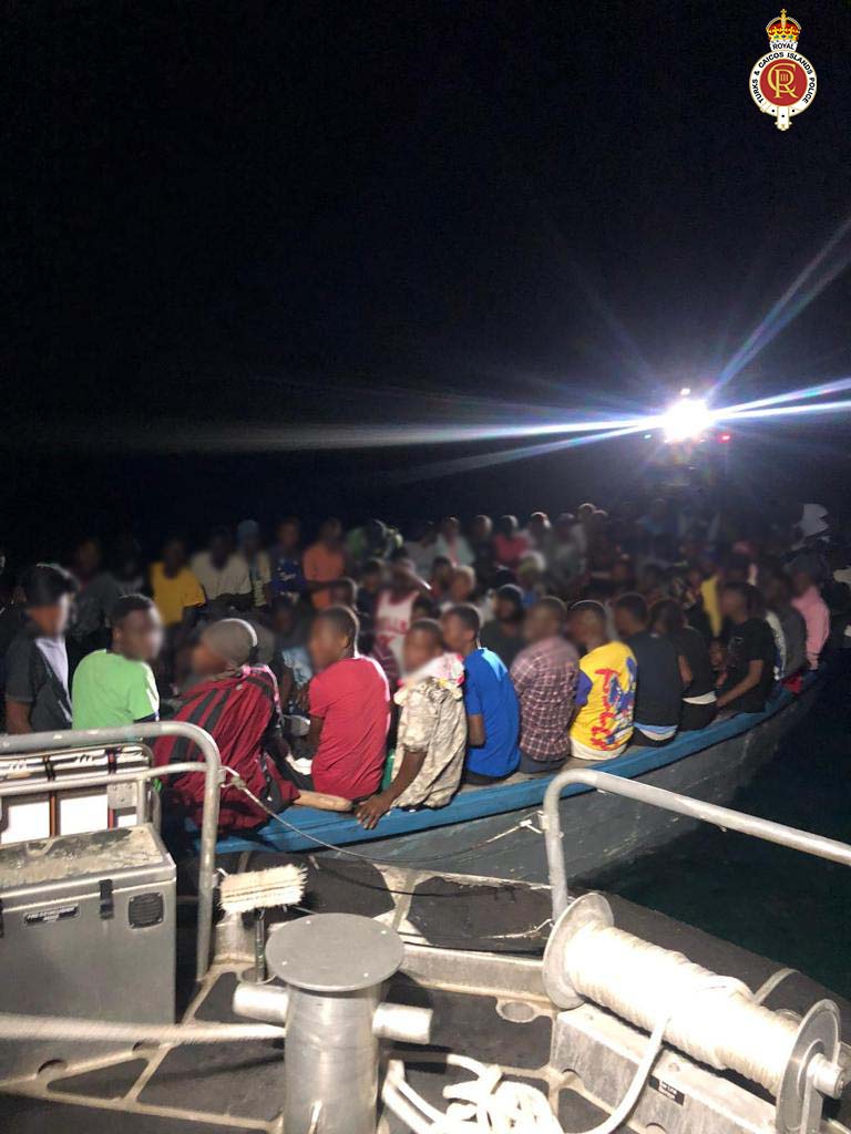 Migrant Sloop Intercepted – 142 Persons Detained - Royal Turks and ...